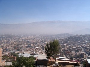 cochabamba-salvation-army-and-esperanza-viva-055 Overlooking Cochabamba